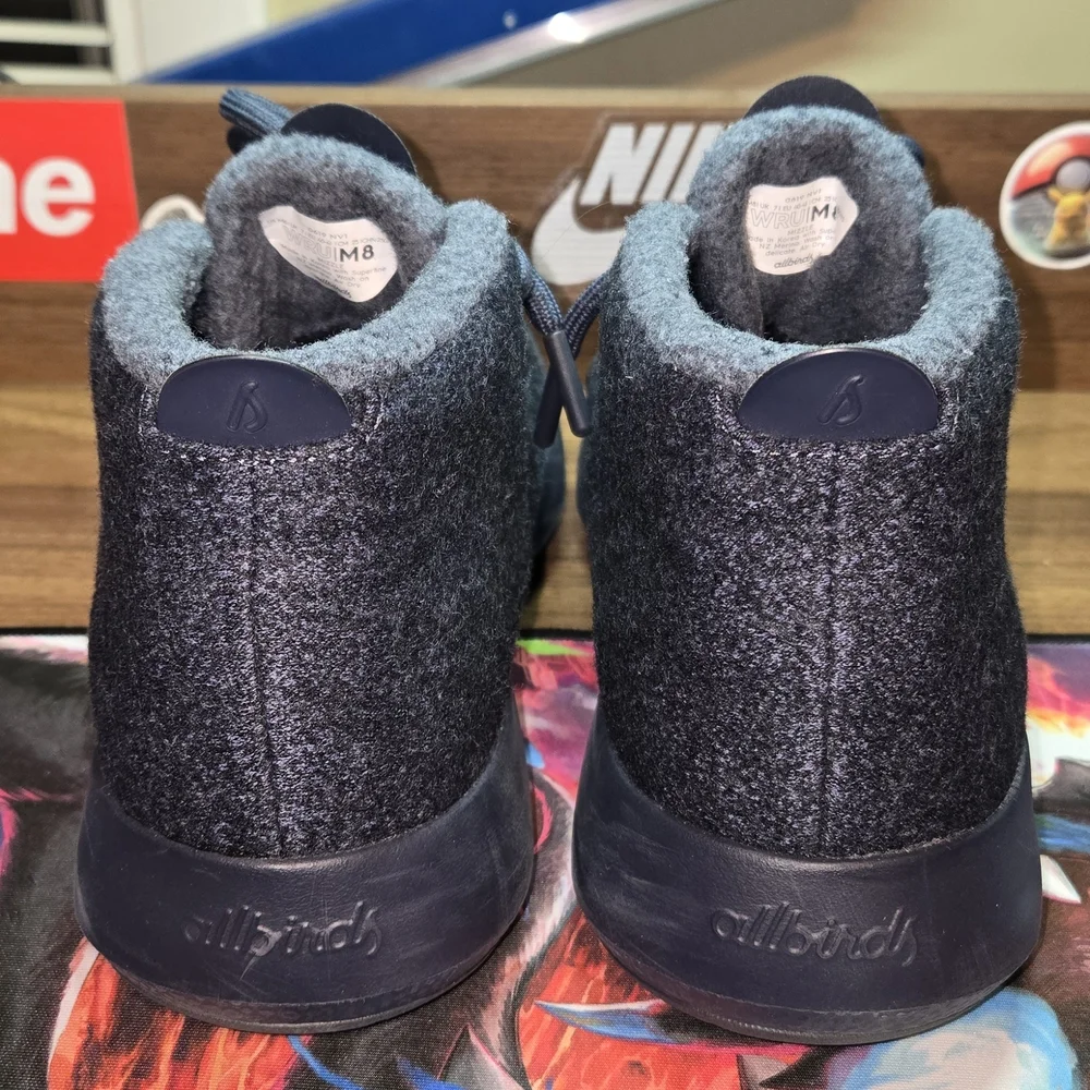 Allbirds Men's Wool Runner-Up Mizzles In Savanna Nights 8m - Picture 3 of 6